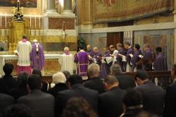 Pope celebrates Mass for Manuela Camagni.JPG